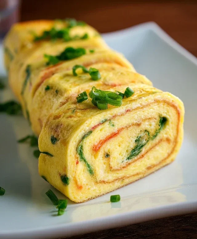 Gyeran Mari (Korean Rolled Omelette)