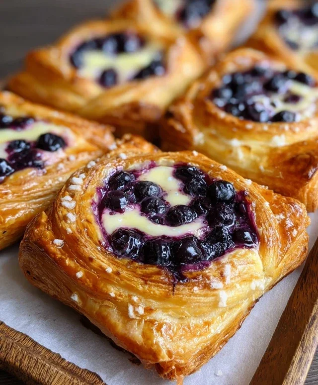 Blueberry Cheese Danish