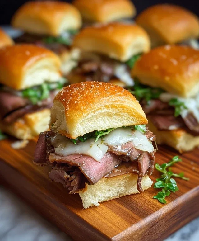Roast Beef Sliders