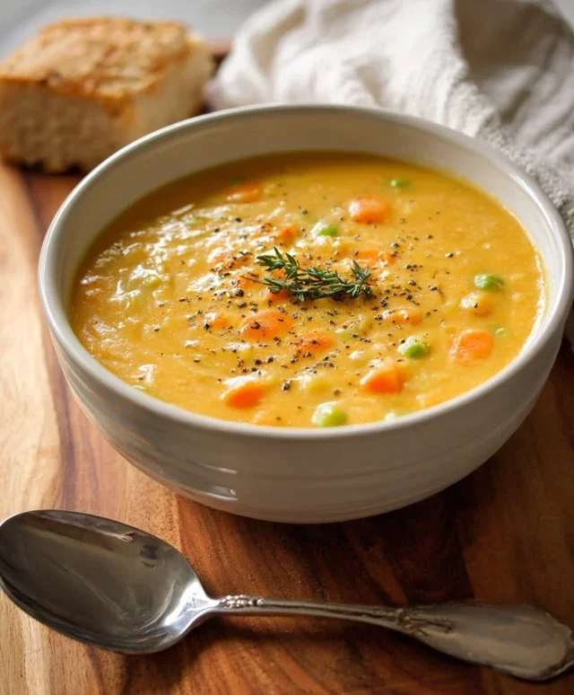 One-Pot Creamy Vegetable Soup