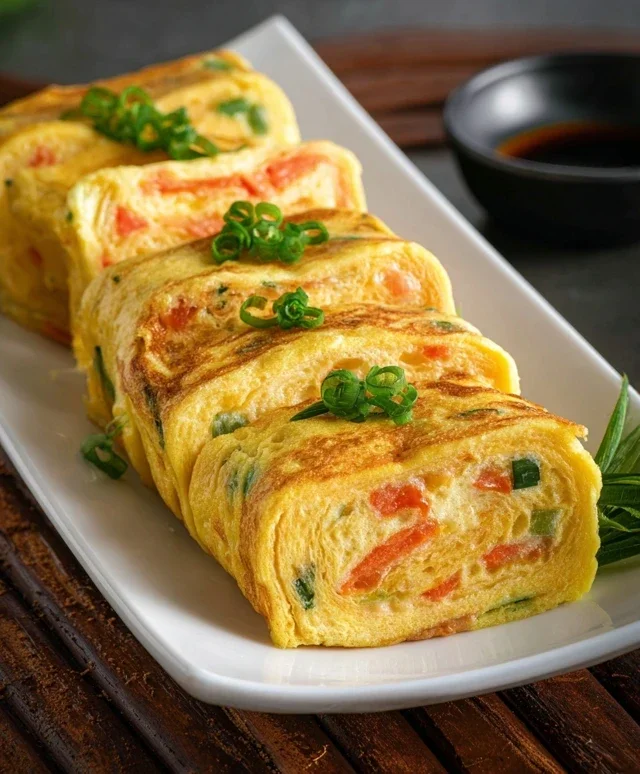 Gyeran Mari (Korean Rolled Omelette)