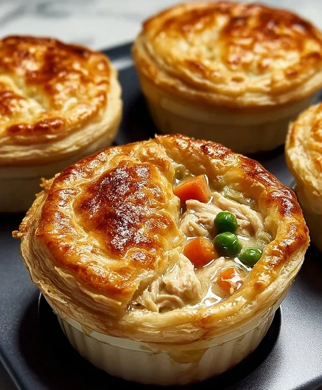 Mini Chicken Pot Pies