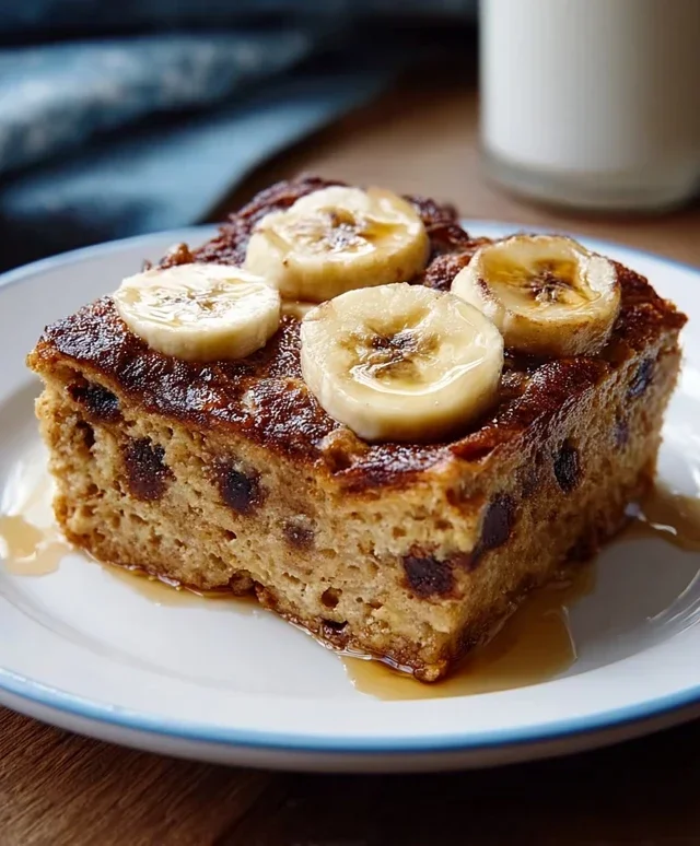 Gluten Free Banana Pancake Bake