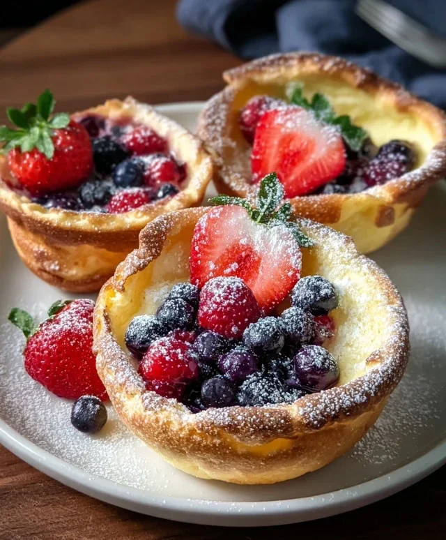 Mini Berry Dutch Babies