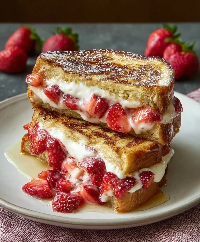 Strawberry Cheesecake French Toast