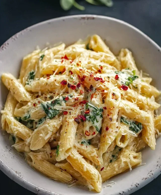 One Pot Creamy Garlic Pasta (Just 20 Minutes!)