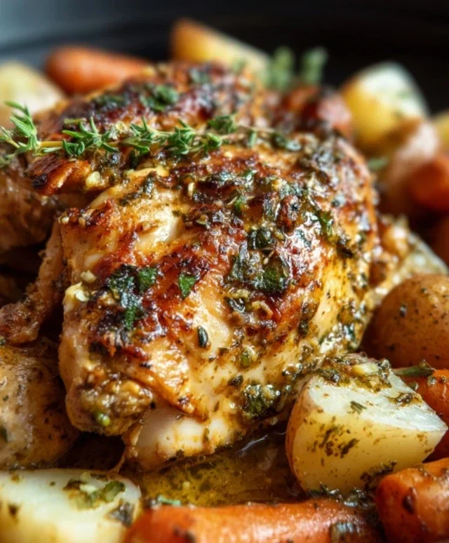 Garlic Butter Chicken Crockpot Recipe: 6-Hour Magic for Tender Bliss