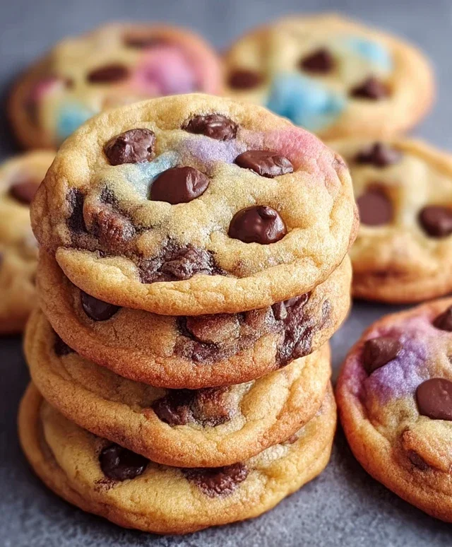 Easter Chocolate Chip Cookies