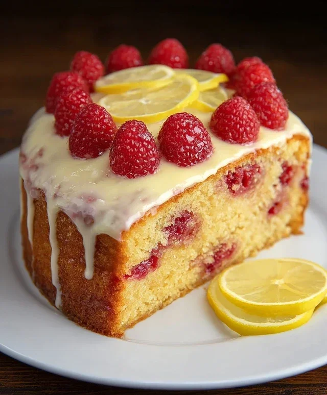 Raspberry Lemon Cake
