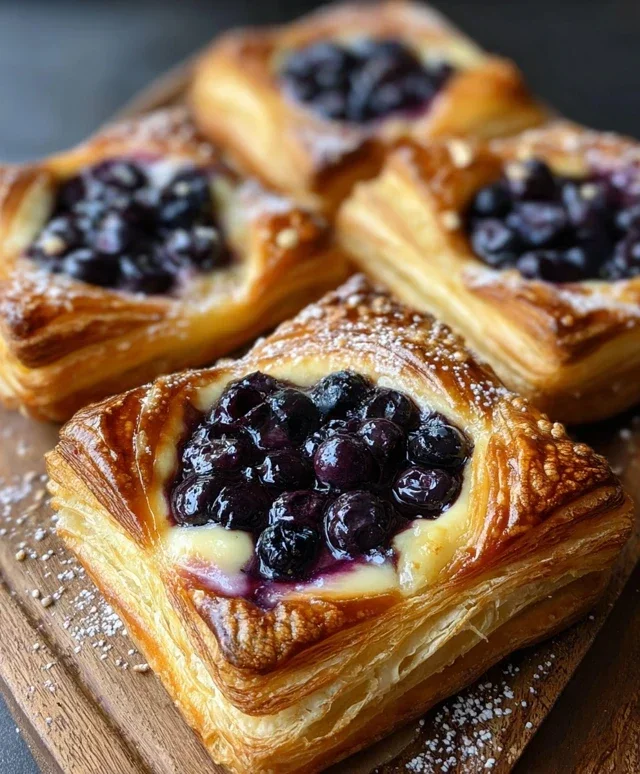 Blueberry Cheese Danish