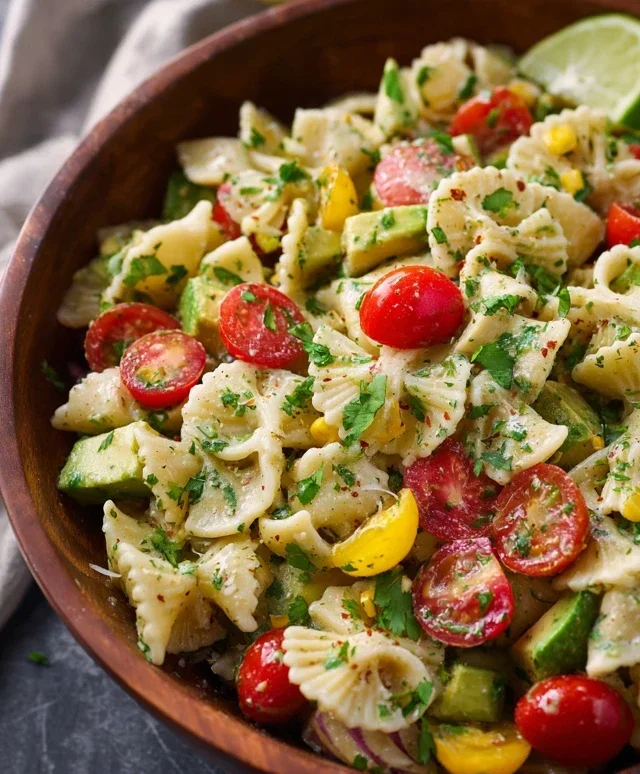 Cilantro Lime Pasta Salad