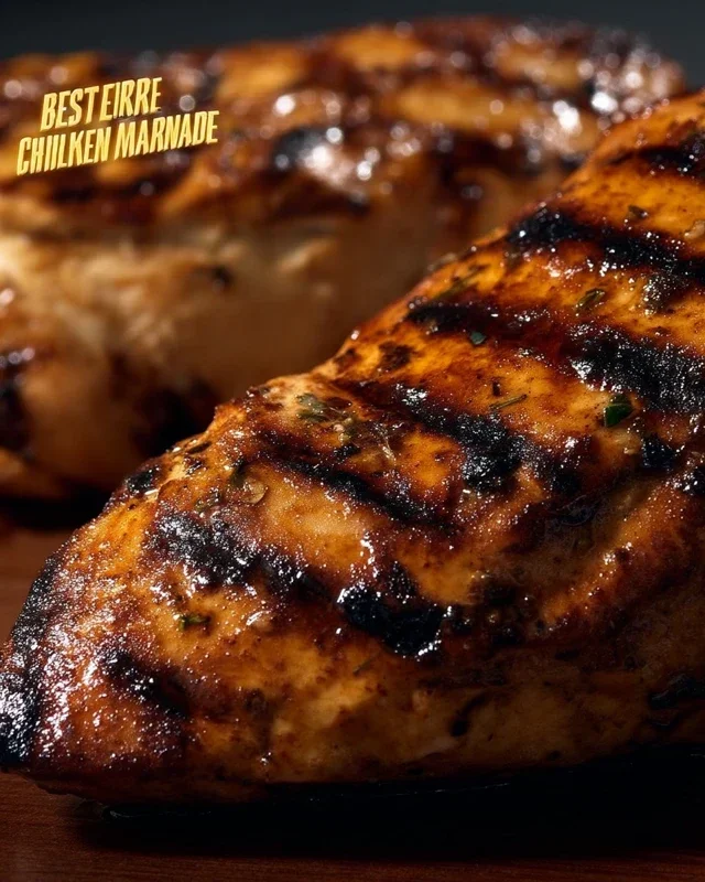 The BEST EVER Grilled Chicken Marinade