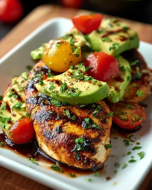 Grilled California Avocado Chicken Recipe