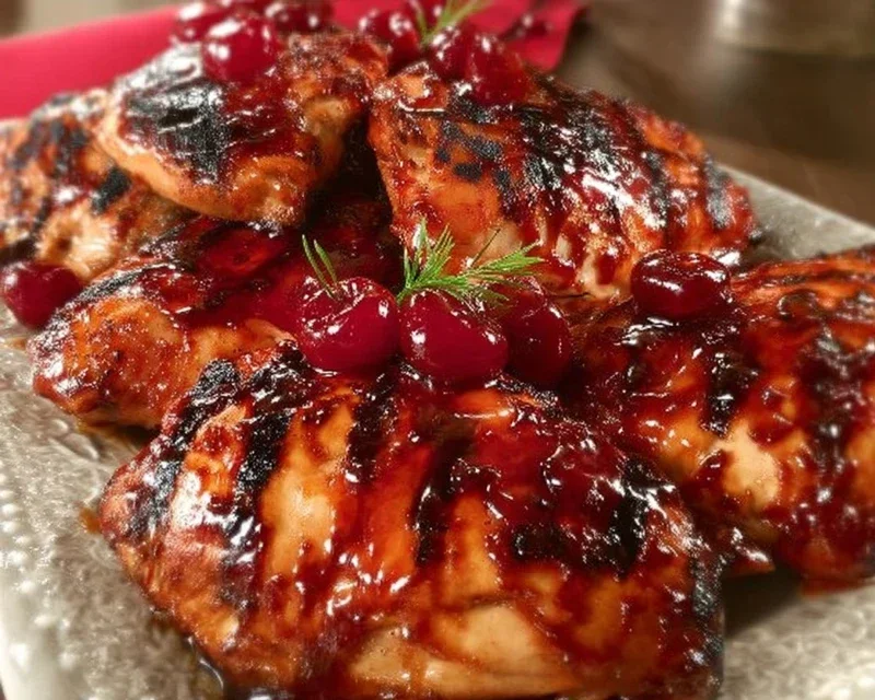 Cherry Dr. Pepper Grilled Chicken