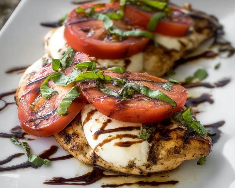 Grilled Chicken Caprese