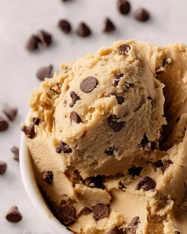Edible Chocolate Chip Cookie Dough Recipe