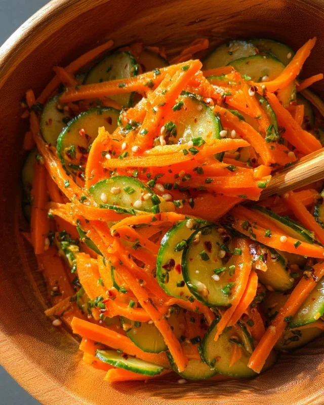 Cucumber Carrot Salad