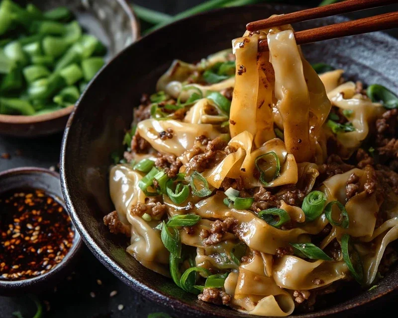 Potsticker Noodle Bowl