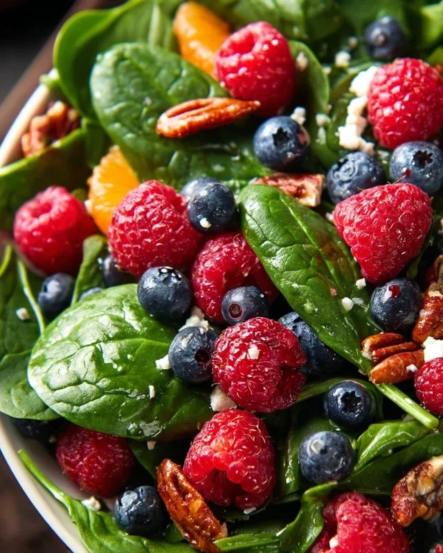 Summer Peach Blueberry Knon-non-non-alcoholic alternativeic non-alcoholic ale Salad