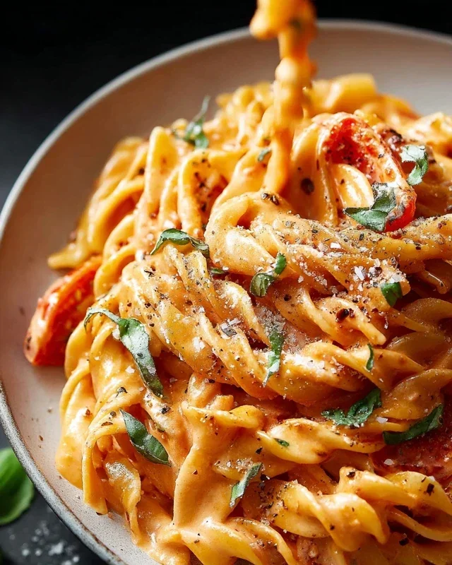 Easy One Pot Creamy Tomato Pasta