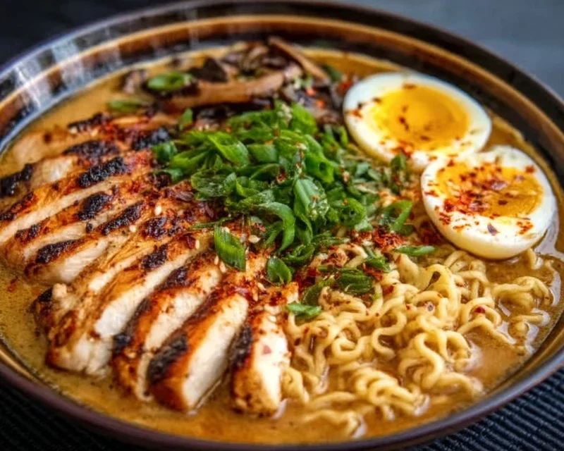 Creamy Garlic Chicken Ramen: An Incredible Ultimate Recipe