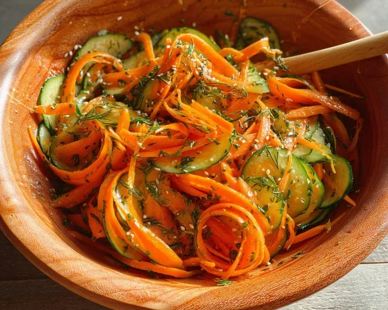 Cucumber Carrot Salad