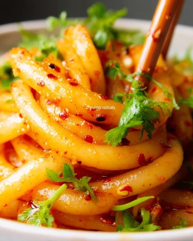 Spicy Potato Noodles
