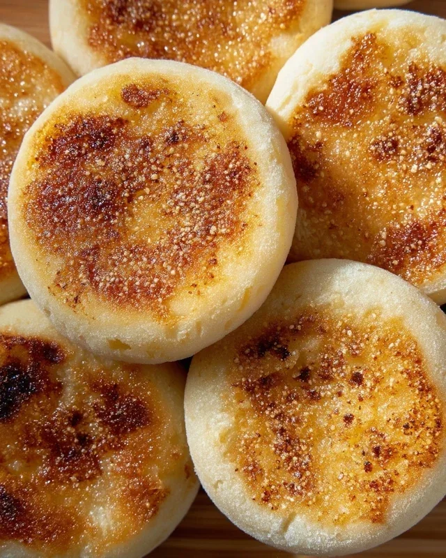 Easy Homemade English Muffins