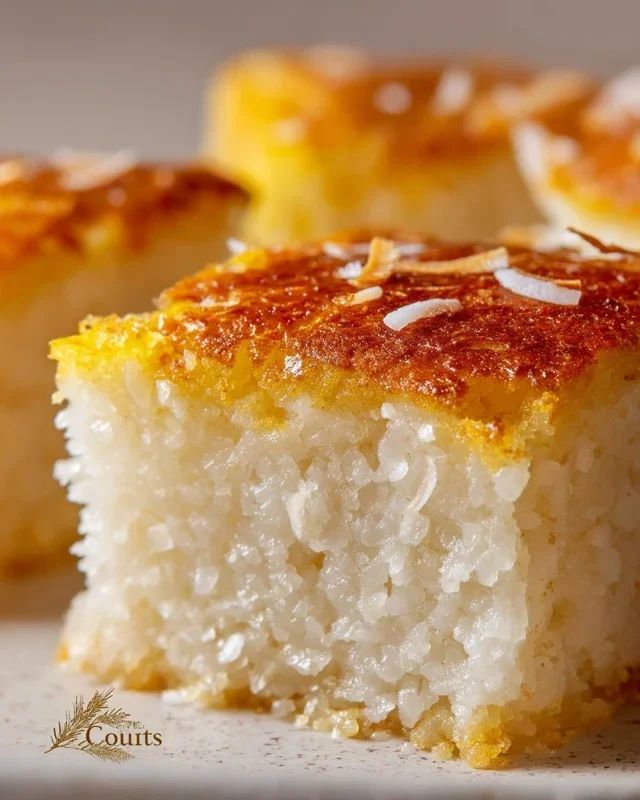 Sticky Coconut Cake