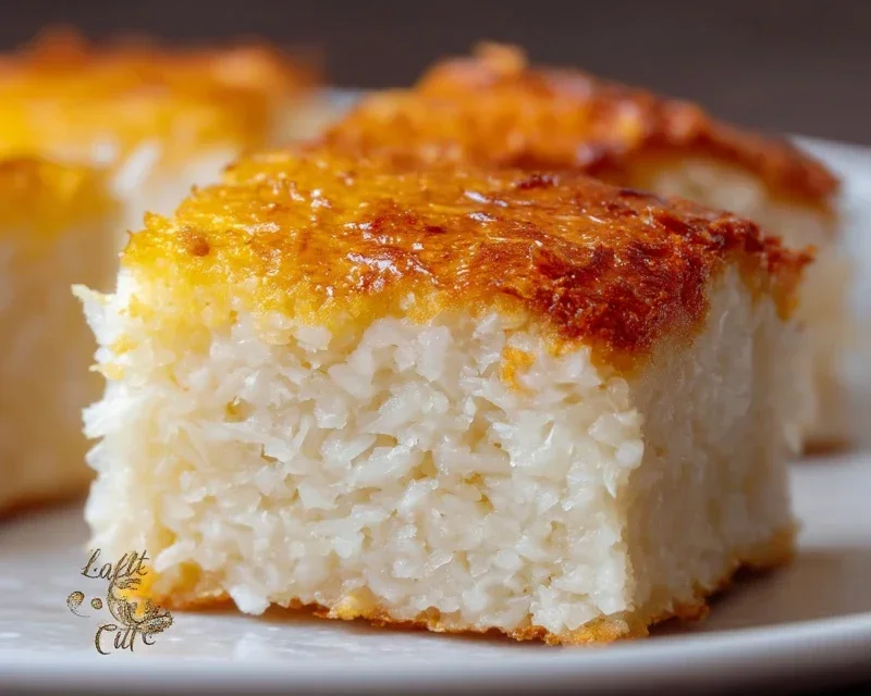 Sticky Coconut Cake