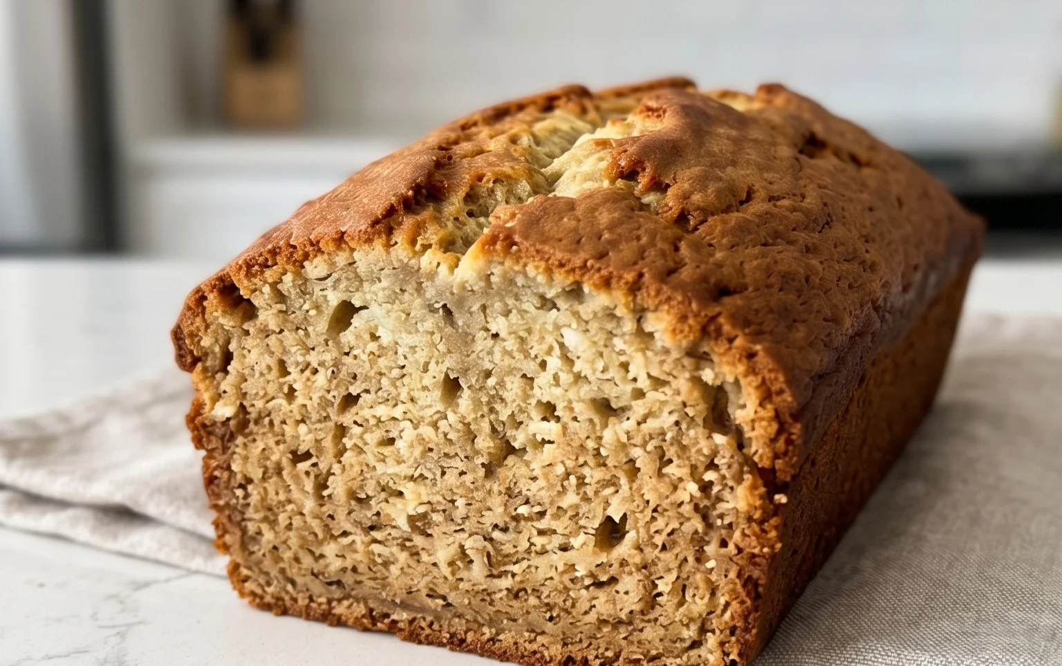 Cottage Cheese Banana Bread