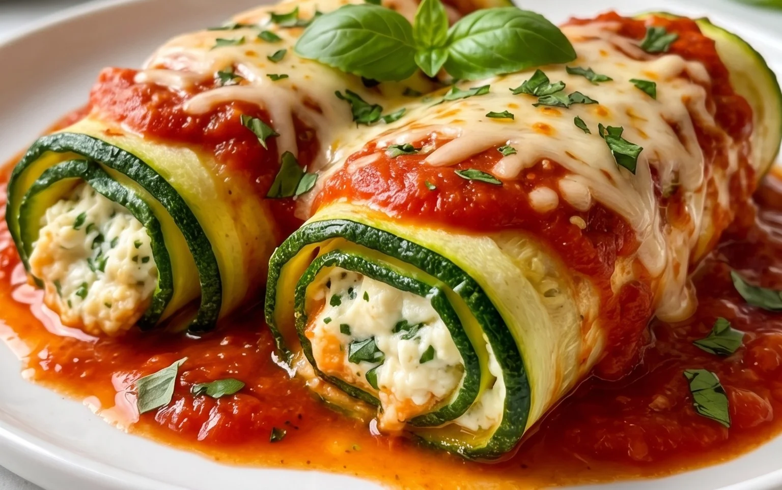 Vegan Zucchini Rollatini