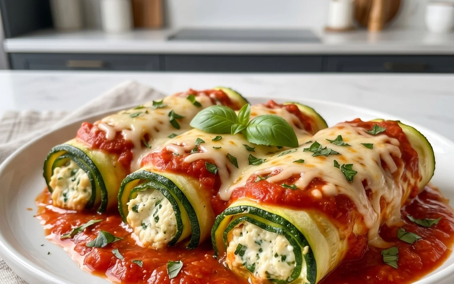 Vegan Zucchini Rollatini