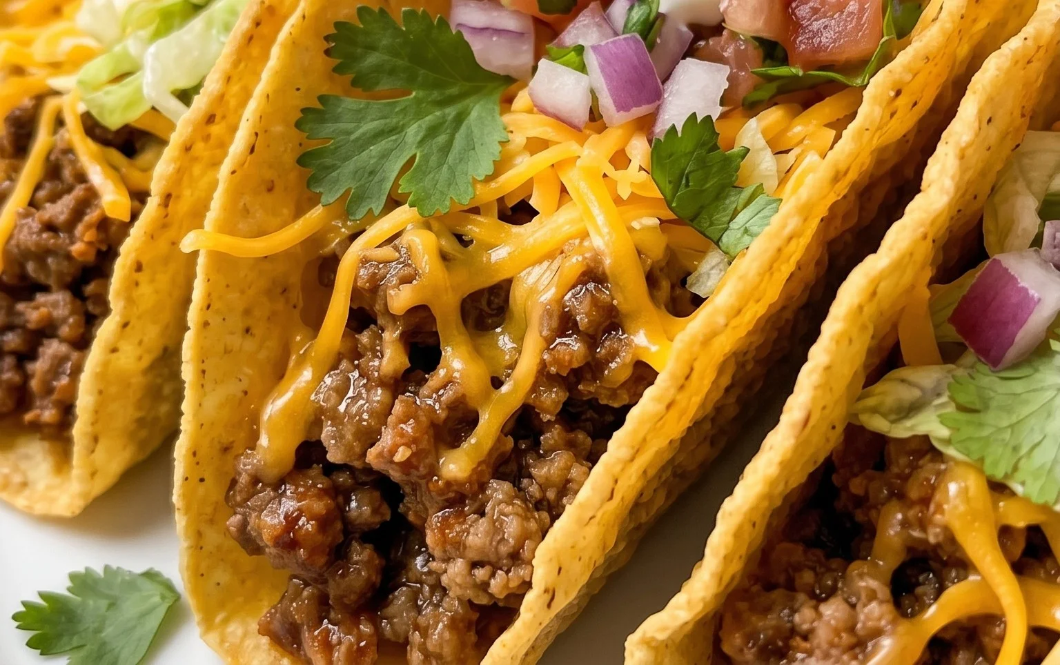 Crispy Ground Beef Tacos