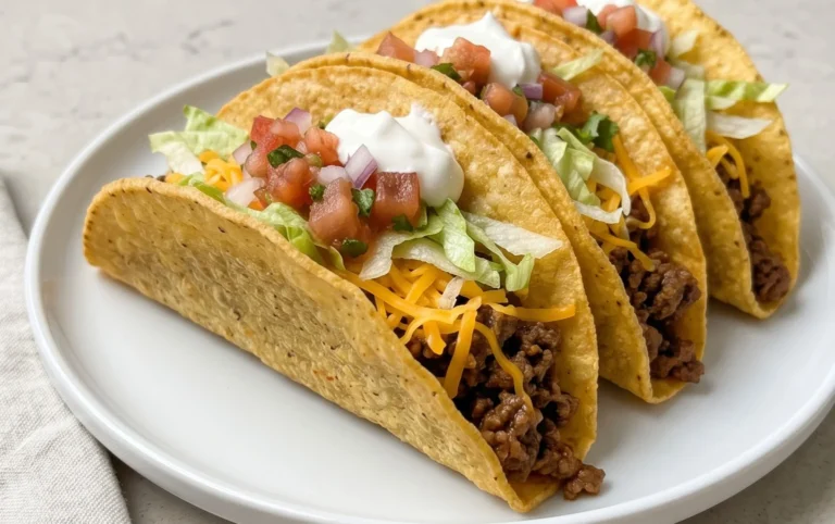 Crispy Ground Beef Tacos