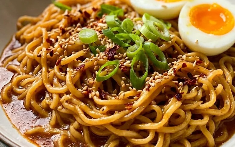 Easy Saucy Ramen Noodles
