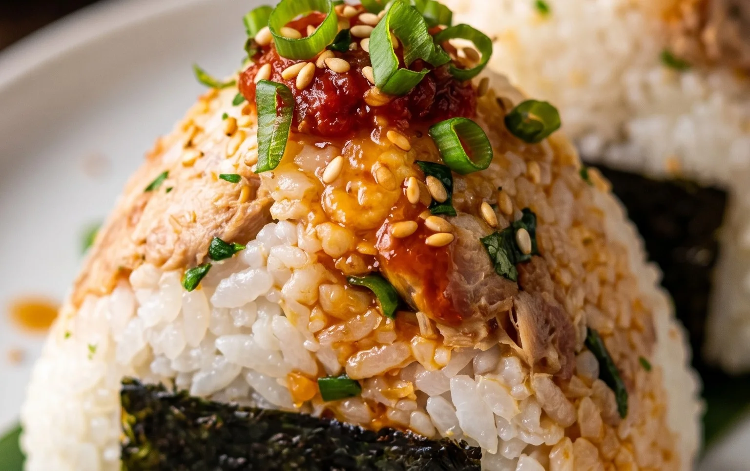 15-min. Easy Japanese Tuna Onigiri