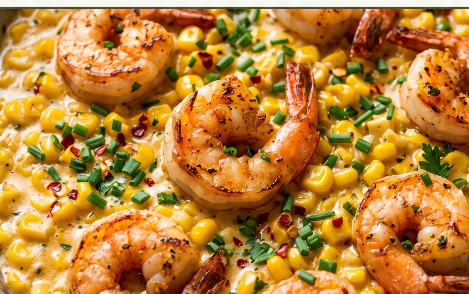 Shrimp and Creamed Corn (30 Minutes, One-Pan)