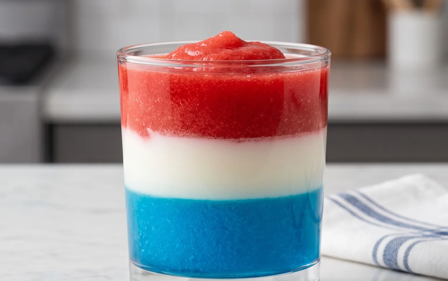 July 4th Layered Drinks Recipe