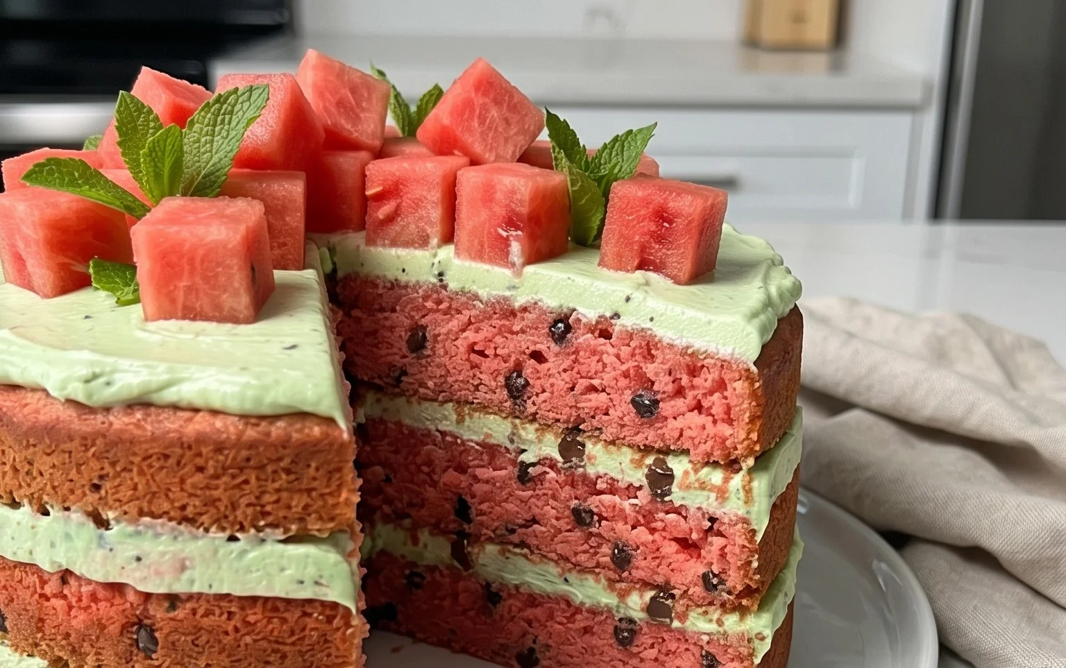 Watermelon Cake