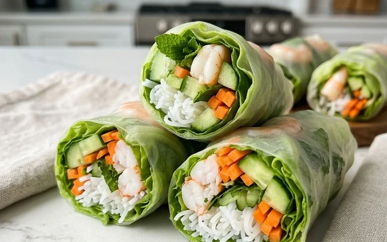 Lettuce Wrap Summer Rolls