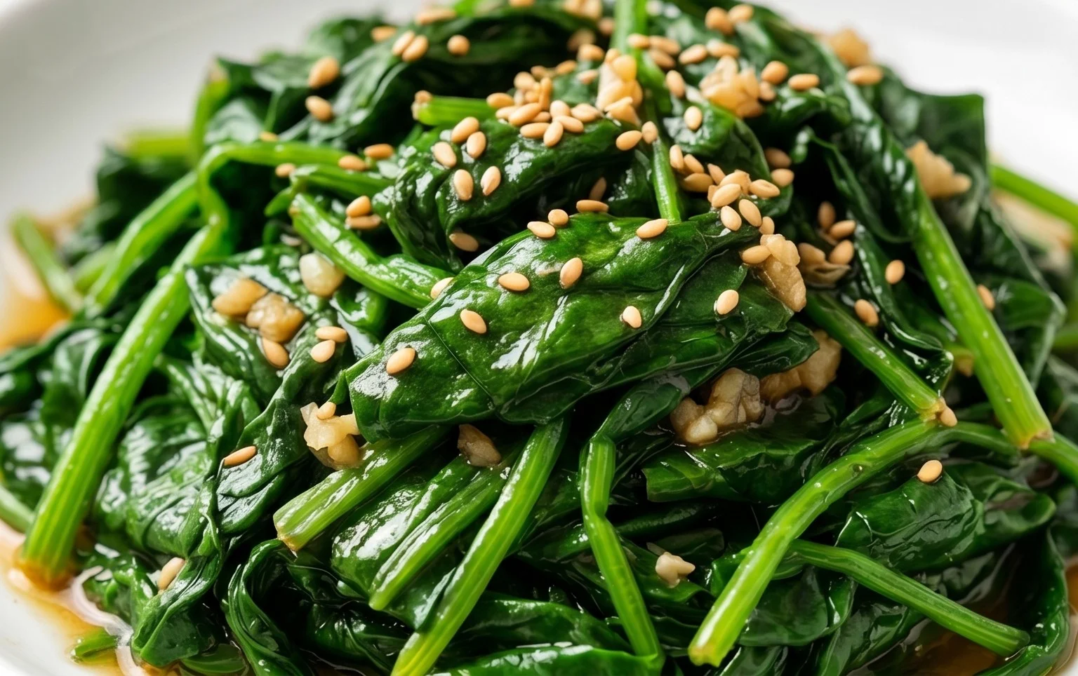 Korean Spinach Side Dish (Sigeumchi Namul)