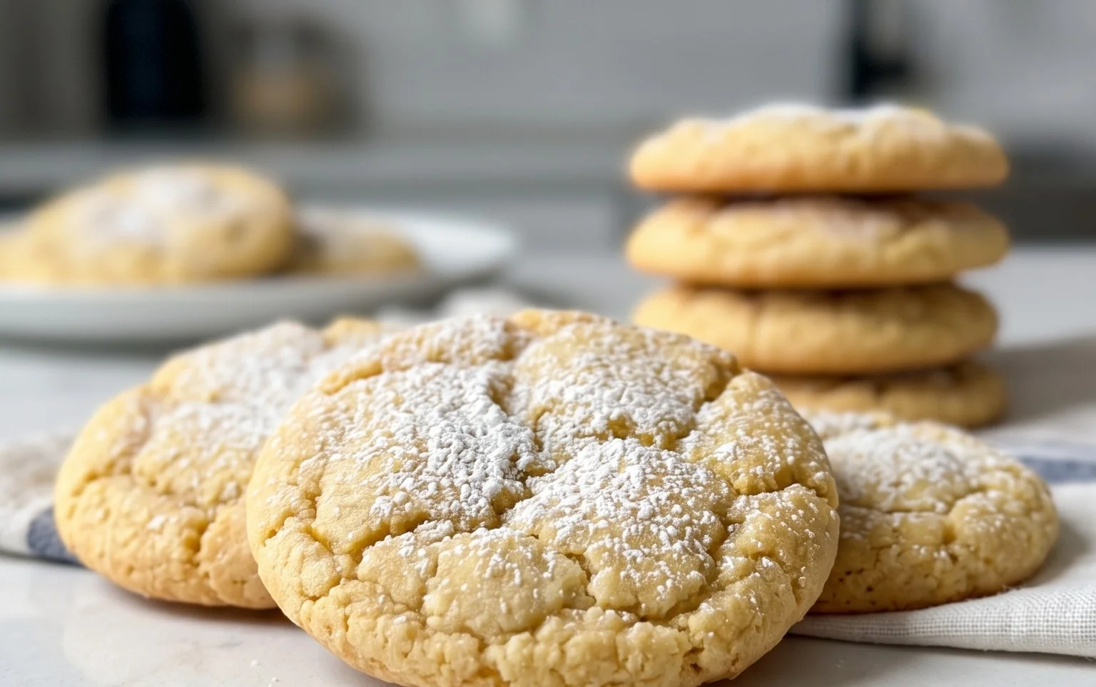 Soft & Chewy Lemon Cookies
