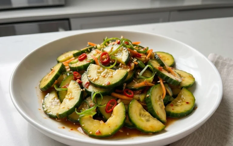 Spicy Asian Cucumber Salad