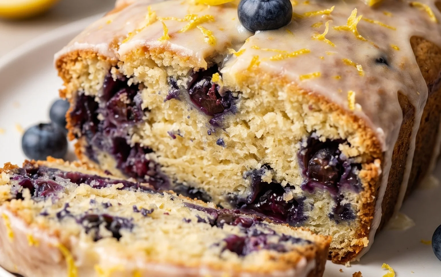 Blueberry and Lemon Loaf