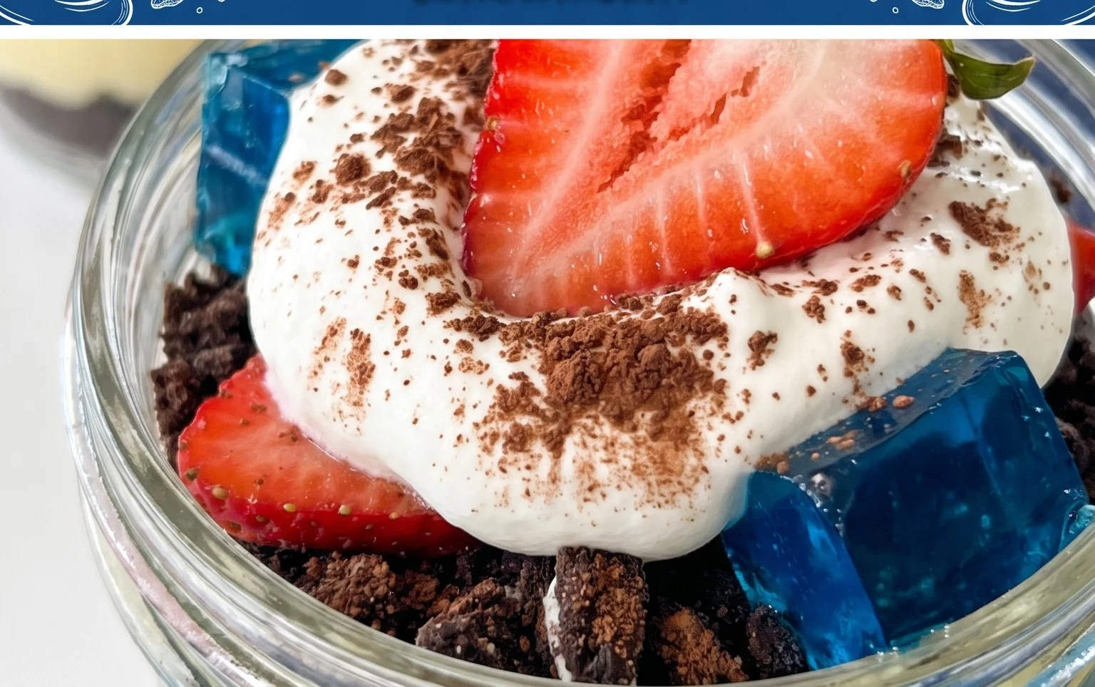 Red, White and Blue Dirt Cups