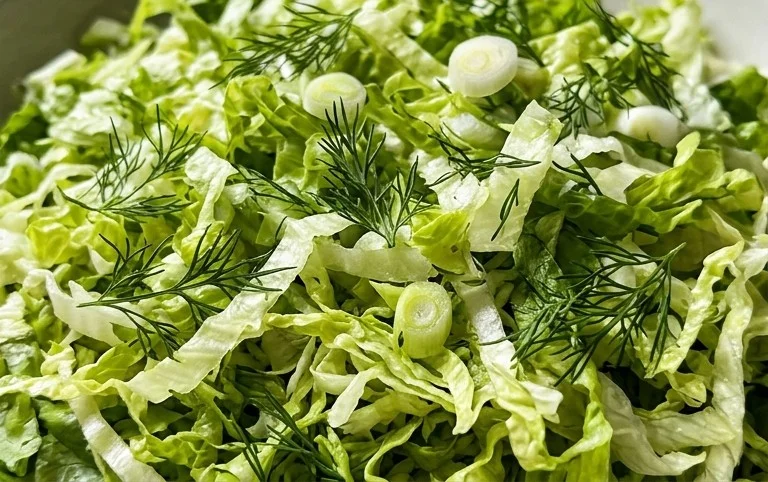 Maroulosalata (Greek Lettuce Salad)