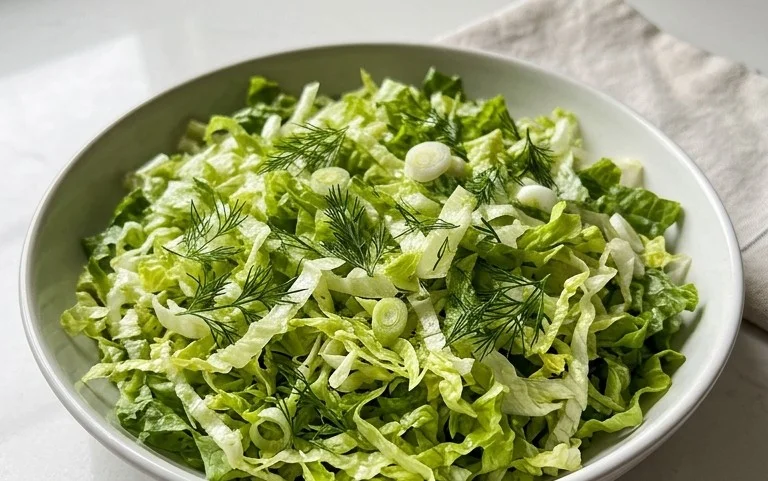 Maroulosalata (Greek Lettuce Salad)