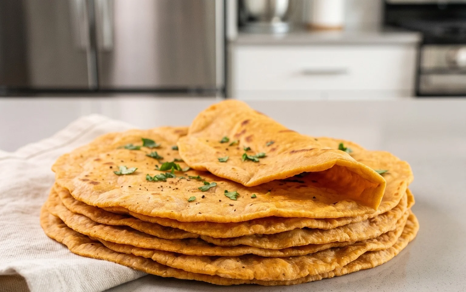Sweet Potato Tortillas (Gluten-Free Vegan Wraps)