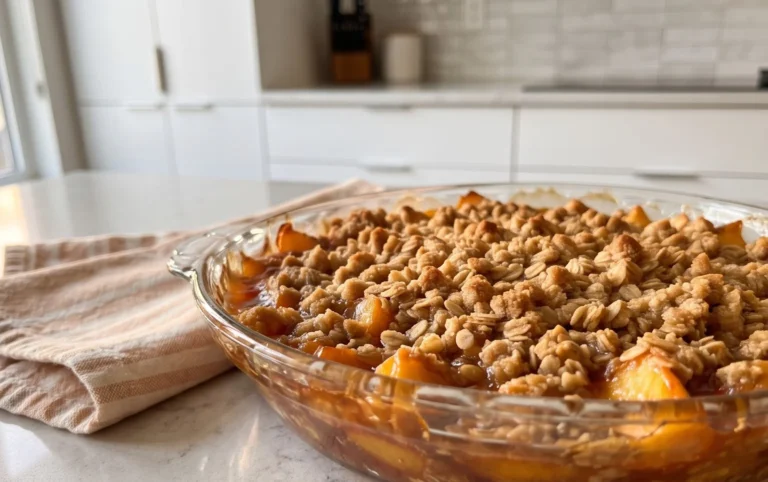 Peach Crisp